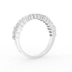 18K Eternity Baguette Diamond Ring — 3D VIEW