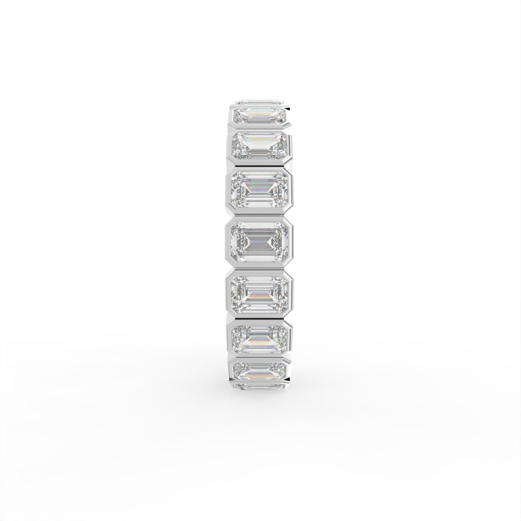 Sterling Silver Diamond Ring — 3D / RIGHT