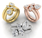 18K Bespoke Diamond Ring — 3 COLOR