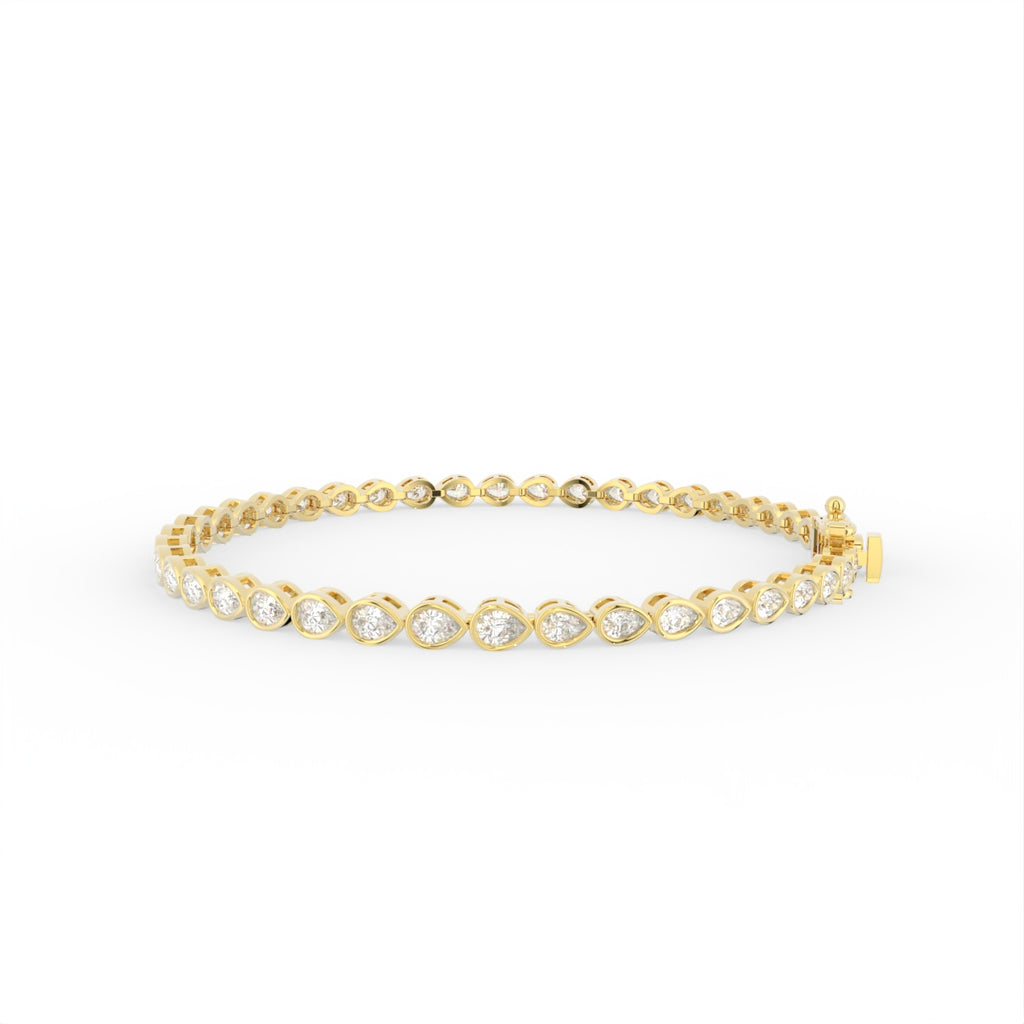 Sterling Silver Diamond Bracelet — TOP