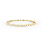 Sterling Silver Diamond Bracelet — TOP