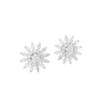 18K Bespoke Diamond Earrings — 3D VIEW