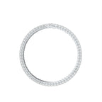 18K Bespoke Baguette Diamond Bracelet — FRONT