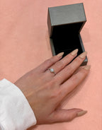 18K White Round Diamond Ring 1.24ct — IMAGE URL