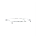 18K Gold Round Diamond Bracelet — TOP