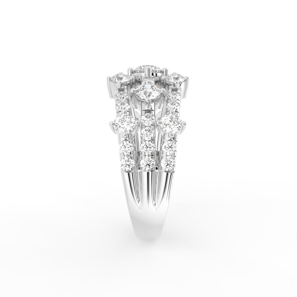 vimg:FJ6089|vimg:FJ6121|18K Round Diamond Statement Ring — SIDE