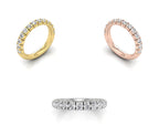 vimg:FJ3713|vimg:FJ3722|vimg:FJ3723|vimg:FJ7076|14K Rose Gold Round Diamond Eternity Ring — 3 COLOR