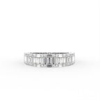 18K Eternity Baguette Diamond Ring — TOP