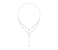 18K Cluster Diamond Pendant Necklace — TOP