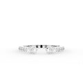 18K Bespoke Pear Diamond Ring — TOP