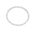 14K White Gold Marquise Diamond Bracelet — FRONT
