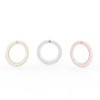 Sterling Silver Diamond Necklace — 3 COLOR