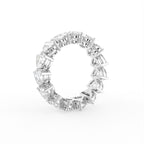 vimg:FJ4883|vimg:FJ4884|vimg:FJ4885|vimg:FJ4886|14K White Gold Full Eternity Heart Diamond Ring — 3D VIEW