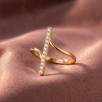 18K Bespoke Diamond Ring — AI cloth, in-house