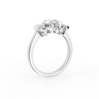 18K Trilogy Marquise Diamond Ring — 3D VIEW