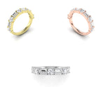 vimg:FJ5124|14K Eternity Round Diamond Ring — 3 COLOR
