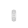 18K White Gold Eternity Round Diamond Ring — TOP