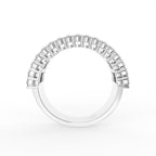18K Eternity Baguette Diamond Ring — FRONT
