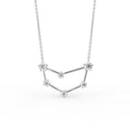 vimg:FJ6866|vimg:FJ6867|18K Constellation Round Diamond Pendant — FRONT