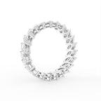 vimg:FJ3871|vimg:FJ3913|14K White Gold Full Eternity Marquise Diamond Ring — 3D VIEW