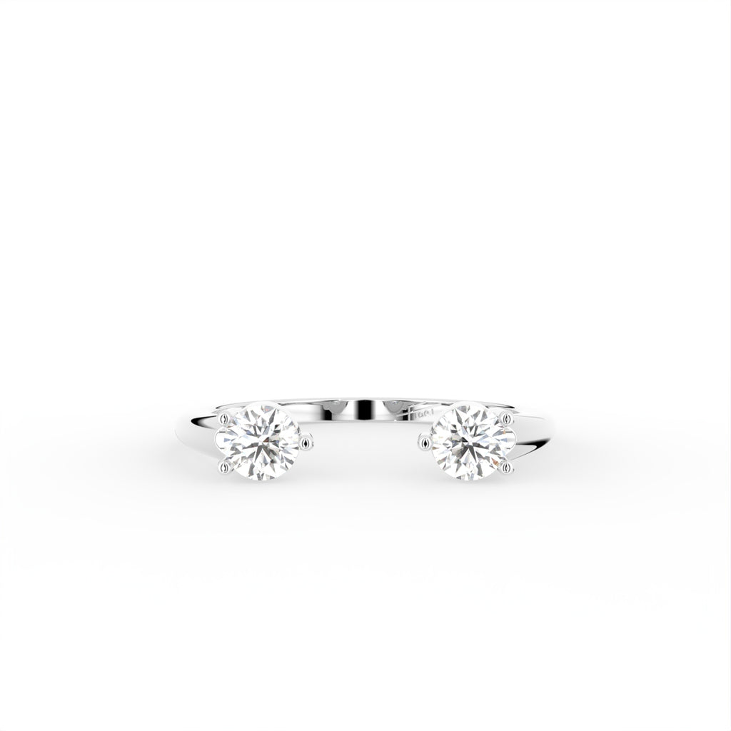 18K Bespoke Diamond Ring — TOP