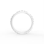 18K Bespoke Diamond Band Ring — FRONT