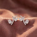 18K Diamond Earrings — AI cloth, in-house
