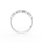 18K Eternity Round Diamond Ring — FRONT