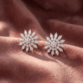 18K Bespoke Diamond Earrings — AI cloth, in-house