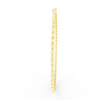 Sterling Silver Diamond Necklace — 3D / RIGHT