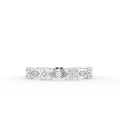 18K Bespoke Round Diamond Ring — TOP