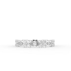 18K Bespoke Round Diamond Ring — TOP