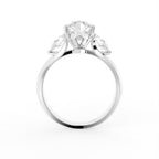 vimg:Z00213|18K White Gold Trilogy Marquise Diamond Ring — FRONT