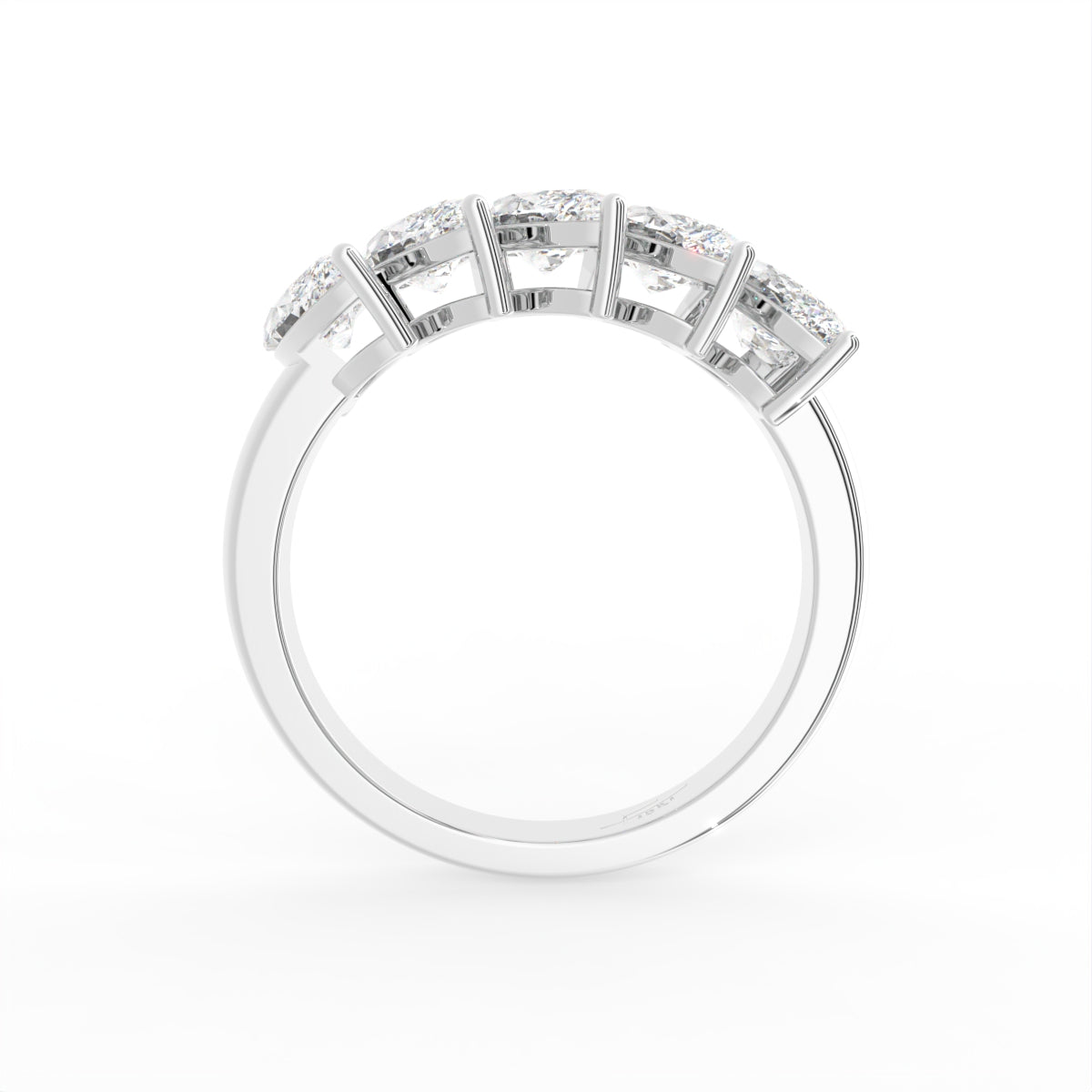 18K Eternity Marquise Diamond Ring — FRONT