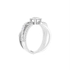 18K Bespoke Round Diamond Ring — 3D VIEW