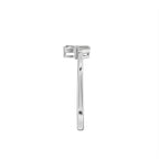 18K White Gold Baguette Diamond Promise Ring — SIDE