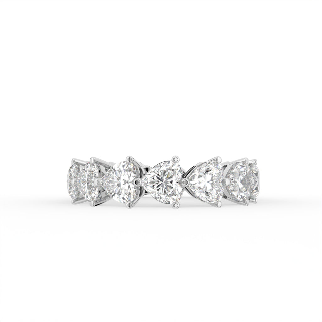 18K Eternity Diamond Ring — TOP