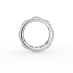 18K Openwork Pave Diamond Ring — FRONT