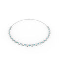 Sterling Silver Diamond Necklace — IMAGE URL