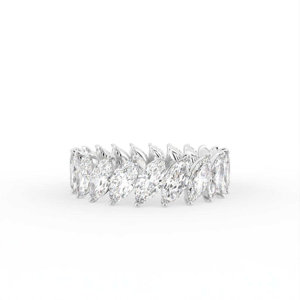 vimg:FJ4659|vimg:FJ4660|vimg:FJ4661|vimg:FJ4662|vimg:FJ4663|vimg:FJ4664|vimg:FJ3865|14K White Gold Eternity Marquise Diamond Ring — TOP