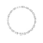 vimg:FJ5800|vimg:FJ5796|18K White Gold Emerald Diamond Bracelet — FRONT