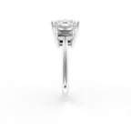 vimg:Z00310|18K Trilogy Princess Diamond Ring — SIDE
