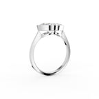 18K Solitaire Marquise Diamond Ring — 3D VIEW