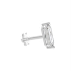 18K Fancy Cut Diamond Stud Earrings — 3D VIEW