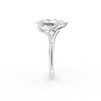 vimg:FJ6336|vimg:FJ6337|vimg:FJ6338|18K Solitaire Pear Diamond Ring — SIDE