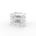 18K Bespoke Round Diamond Statement Ring — TOP