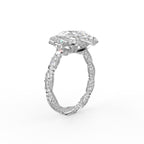 vimg:FJ6529|vimg:FJ6585|18K Solitaire Oval Diamond Ring — 3D VIEW