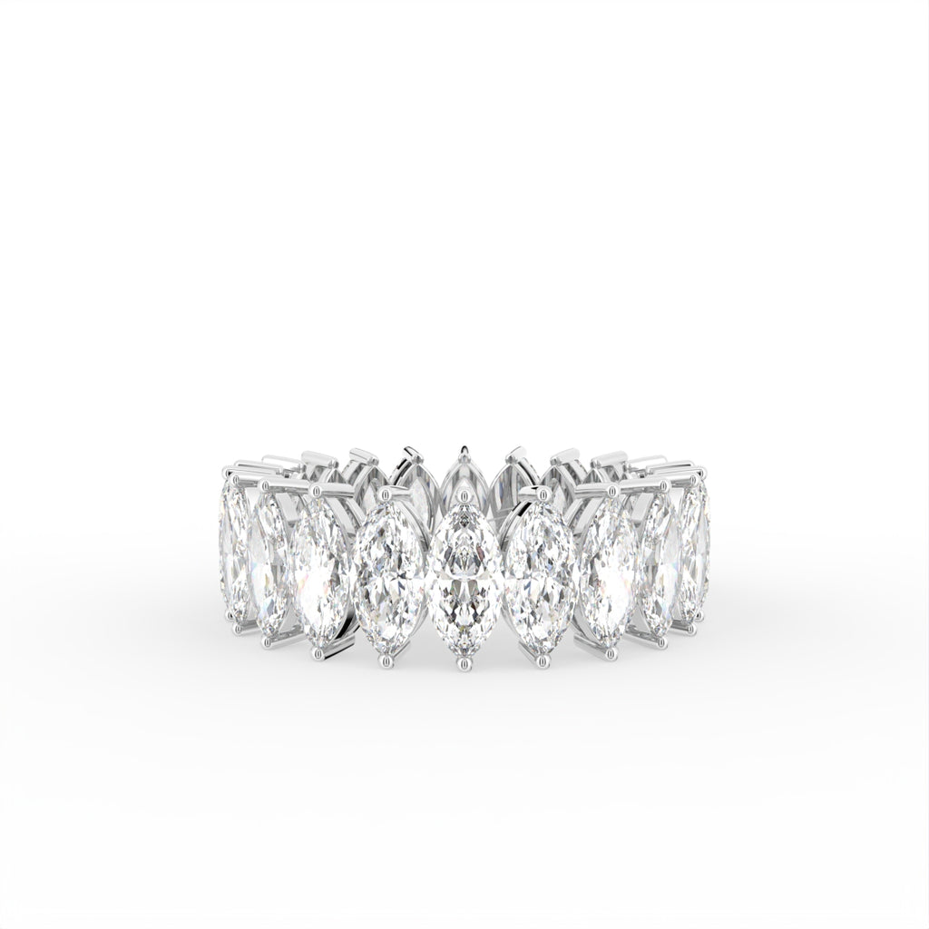 18K Eternity Diamond Ring — TOP