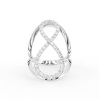 18K Bespoke Diamond Ring — TOP