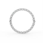 18K Heart Diamond Bracelet — FRONT